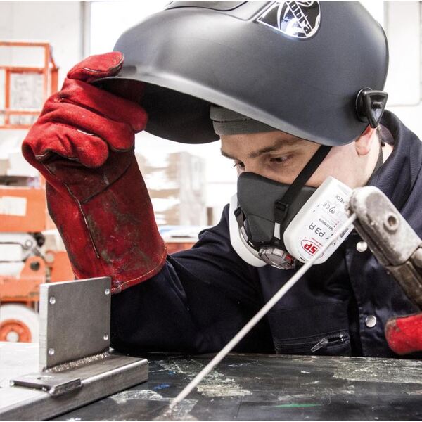 JSP Force 8 Half-Mask with Press To Check P3 Filters - Indigo Supplies Ltd