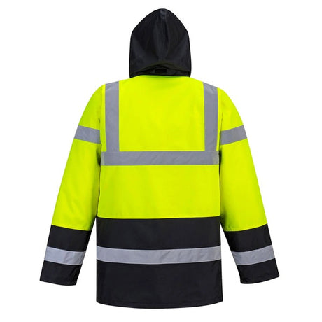 Portwest S446 High Visibility Traffic Jacket Yellow/Black - Indigo Supplies Ltd