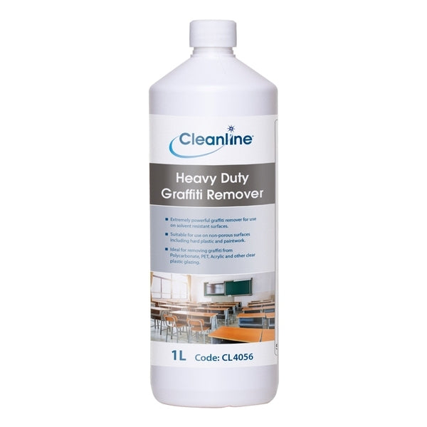 Cleanline Heavy Duty Graffiti Remover Trigger 1 Litre - Indigo Supplies Ltd