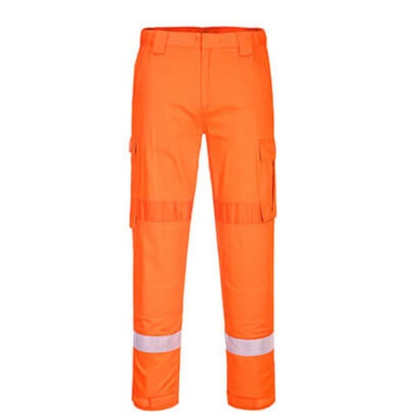 Portwest FR401 Bizflame Trouser Orange - Indigo Supplies Ltd