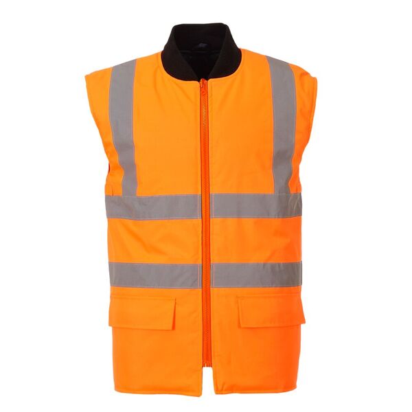 Portwest S468 High Visibility 4-In-1 Traffic Jacket Orange - Indigo Supplies Ltd