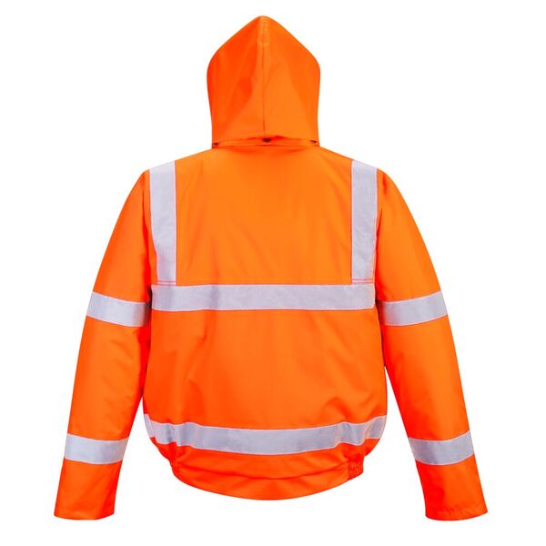 Portwest RT32 High Visibility Bomber Jacket Orange - Indigo Supplies Ltd