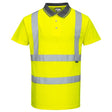 Portwest S477 High Visibility Polo Shirt Yellow - Indigo Supplies Ltd