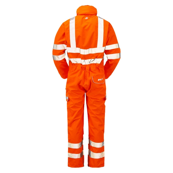 PULSAR PR505 Rail Spec Foul Weather Breathable Coverall (GO/RT) - Indigo Supplies Ltd