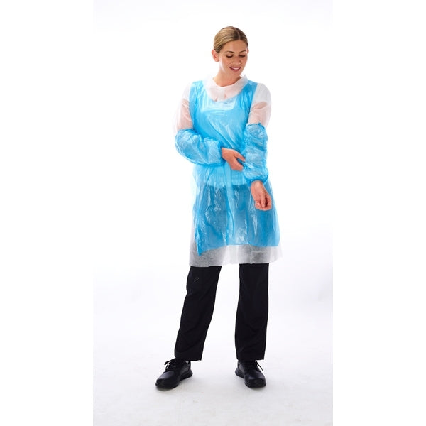 Disposable Oversleeves Blue 16" (Pack 100) - Indigo Supplies Ltd