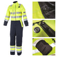 ProGARM 6446 Ladies Coverall Regular Leg Navy/Yellow - Indigo Supplies Ltd