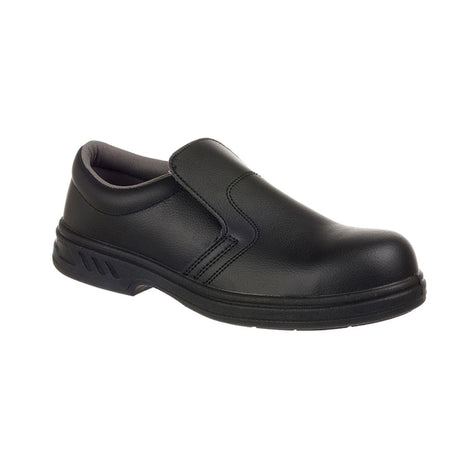 Portwest FW81 Steelite Slip on Safety Shoe S2 FO SR Black - Indigo Supplies Ltd
