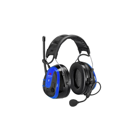 3M MRX21A3WS6-ACK PELTOR WS ALERT XPI Headset 30 dB Bluetooth Mobile App Includes Accessories Headband - Indigo Supplies Ltd