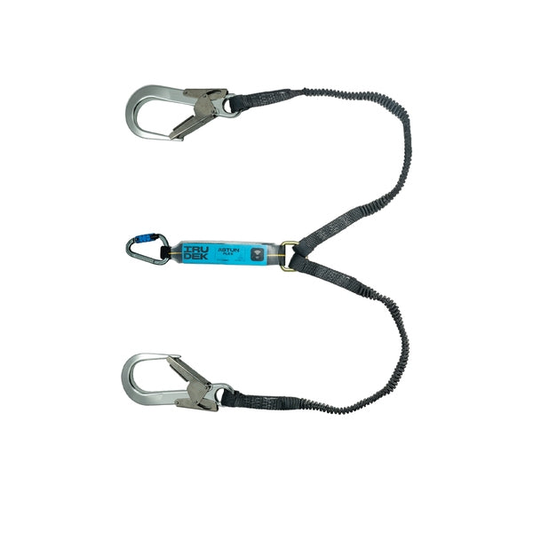 IRUDEK 100113200013 DBL Web Elastic Energy Absorber Black/Blue 180CM - Indigo Supplies Ltd