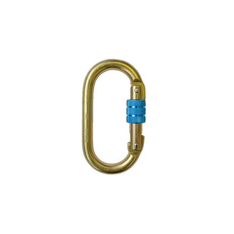 IRUDEK 102300900002 981 Screw Lock Carabiner Steel - Indigo Supplies Ltd