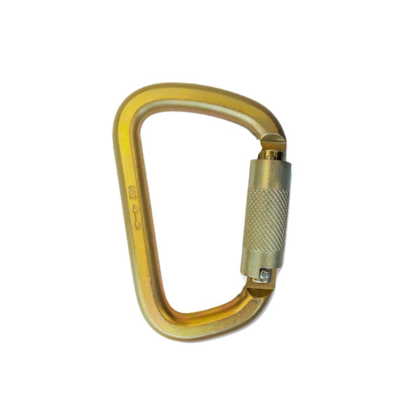 IRUDEK 102300900005 Mosqueton Steelsafe 982 Twist Lock Steel - Indigo Supplies Ltd