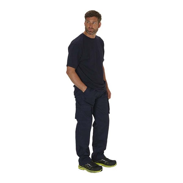 Endurance Stretch Cargo Trouser Short Navy - Indigo Supplies Ltd