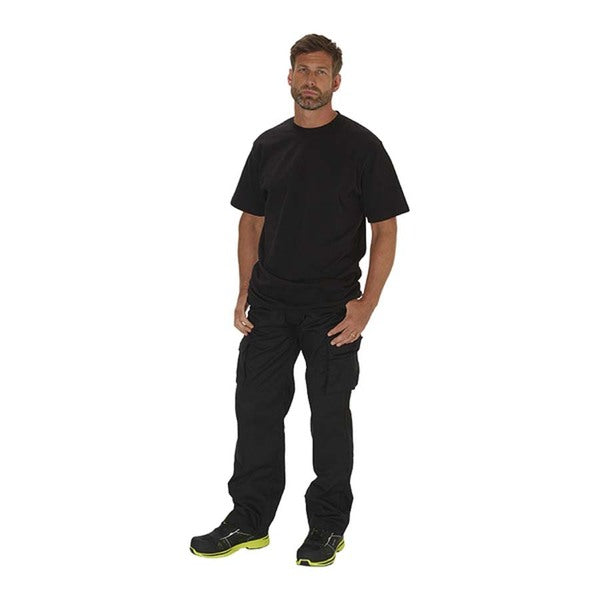 Endurance Cargo Trouser Short Black - Indigo Supplies Ltd