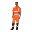 KeepSAFE High Visibility Short Sleeve T Shirt Orange - Indigo Supplies Ltd