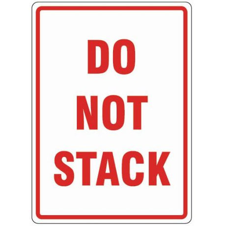 Do Not Stack Labels (108x79mm) - Indigo Supplies Ltd
