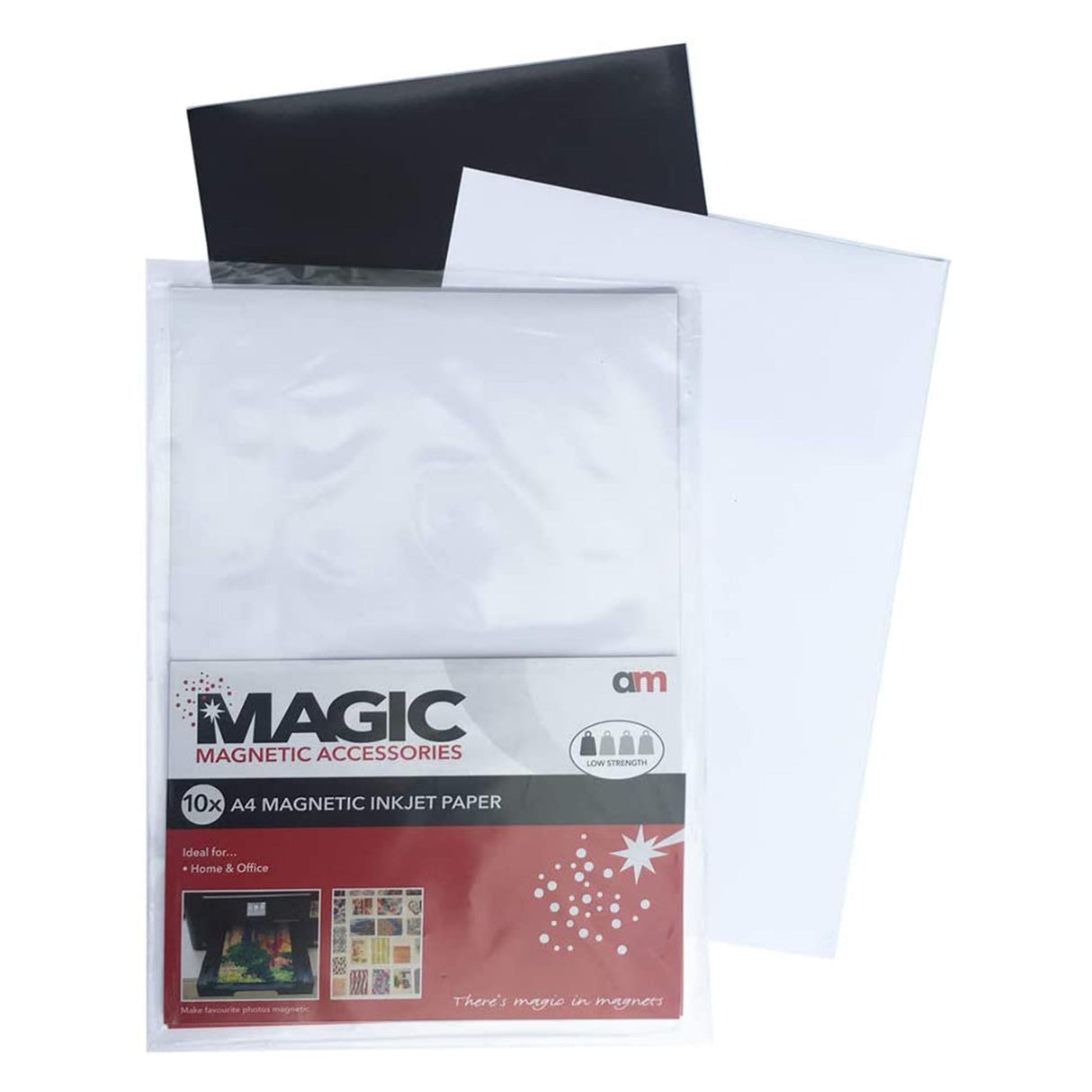 A4 Magnetic Inkjet Paper, Pack of 10 Sheets - Indigo Supplies Ltd