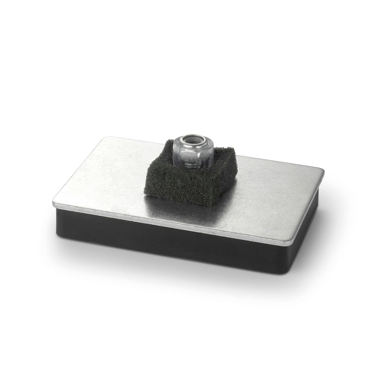 Magnetic Ferrite Pad 1 with 14mm M6 Central Stud and Foam Pad - Indigo Supplies Ltd
