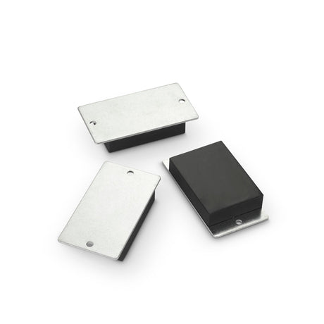 Magnetic Ferrite Pad 2 with 4mm Diameter Mounted Holes - Indigo Supplies Ltd