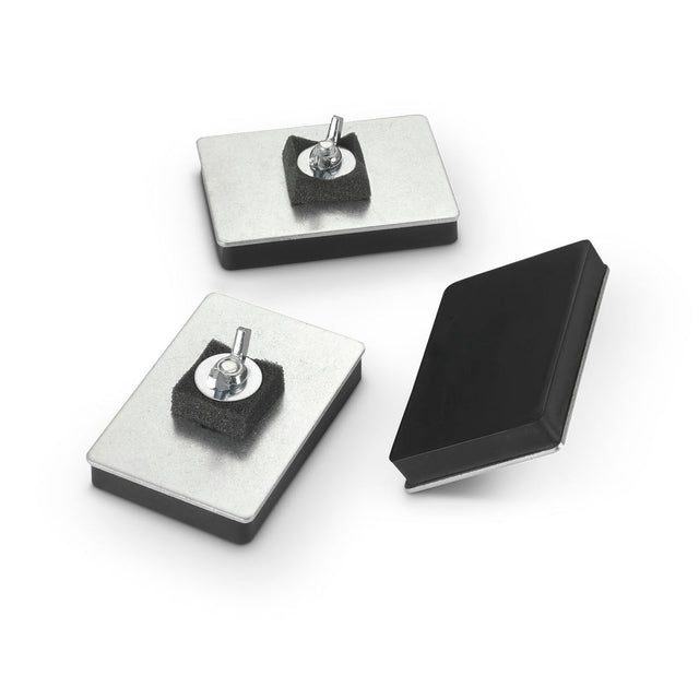 Magnetic Ferrite Pad 1 with Wingnut and Washer - Indigo Supplies Ltd