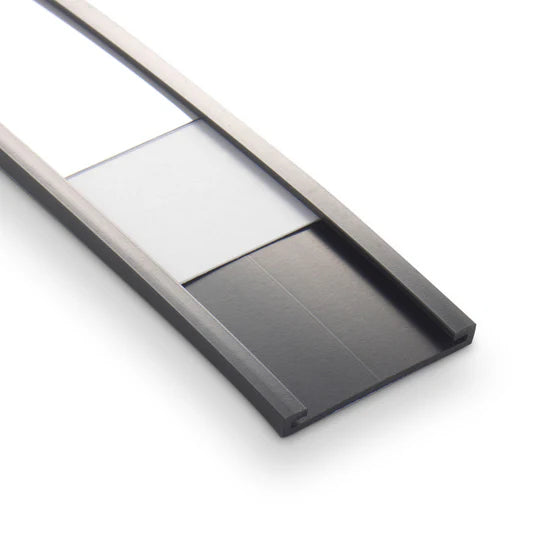 Magnetic Label with Card & Acetate, 3mm x 25mm - Indigo Supplies Ltd