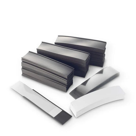 Magnetic Label with Card & Acetate, 3mm x 25mm - Indigo Supplies Ltd