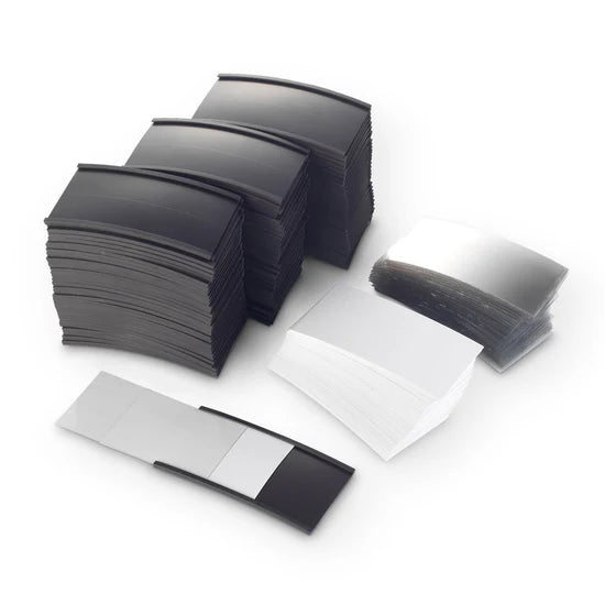Magnetic Label with Card & Acetate, 3mm x 25mm - Indigo Supplies Ltd