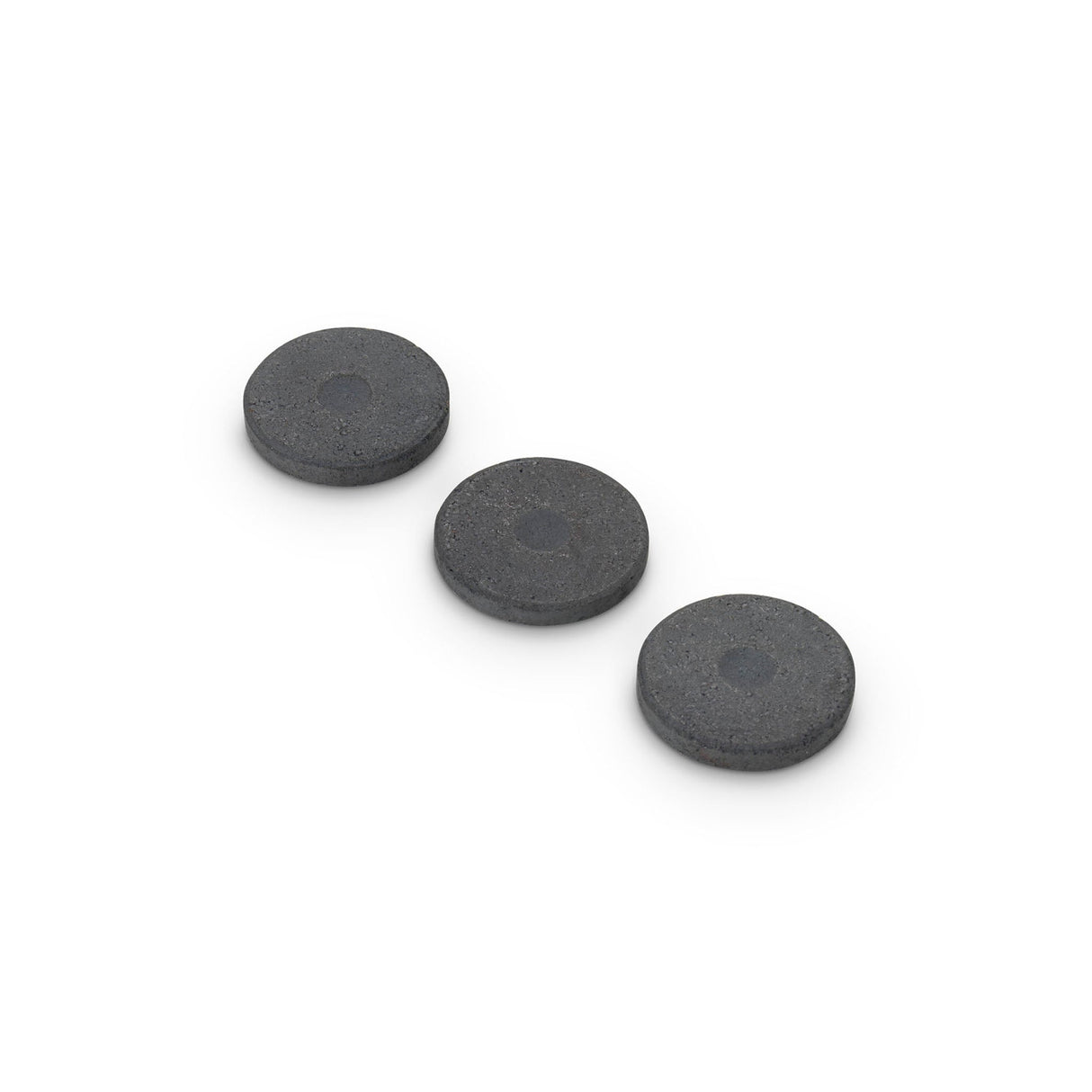 Ferrite Disc Magnet, Isotropic 16mm Diameter x 3mm - Indigo Supplies Ltd