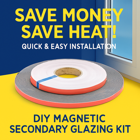 diy magnetic secondary glazing kit uk