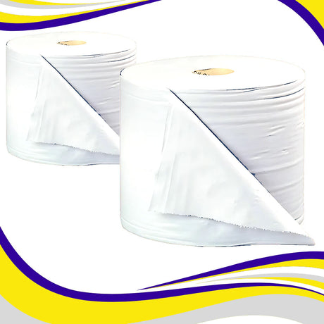 Paper Jumbo Roll 280mm x 375m (pair) - Indigo Supplies Ltd