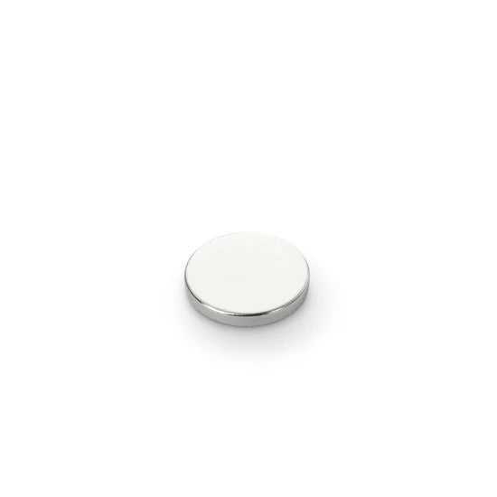 Neodymium Disc Magnet, 15mm Diameter N35 Nickel Plated (A) - Indigo Supplies Ltd