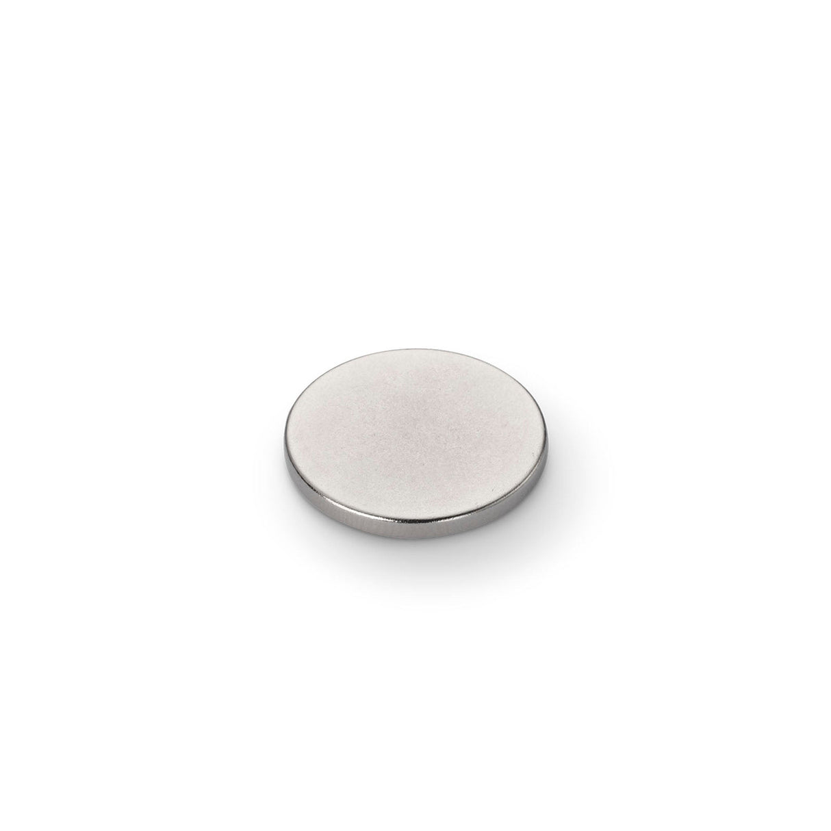 Neodymium Disc Magnet with Plastic Spacers, 20mm Diameter x 2 3 5mm N35 Nickel Plated (A) - Indigo Supplies Ltd