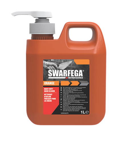 SCJ Cleanser Hand Swarfega Orange Pump Bottle 1 Litre