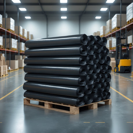 heavy duty black polythene sheeting rolls plastic