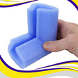 Foam Corner Protectors for Screens, Glass etc - Box of 1800 (large) - Indigo Supplies Ltd