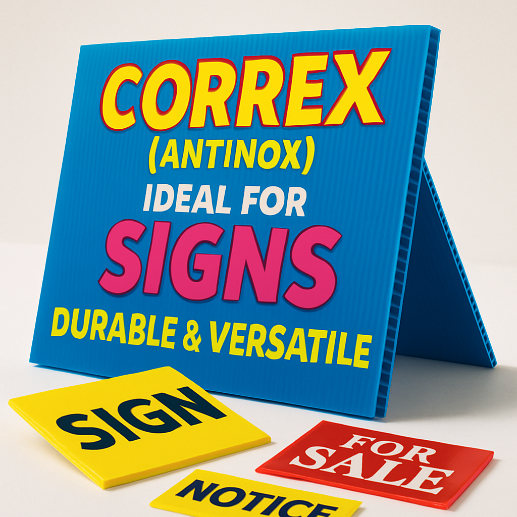 correx printed signs uk