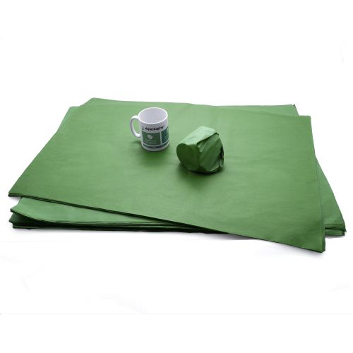 Green MG Tissue Paper - Indigo Supplies Ltd