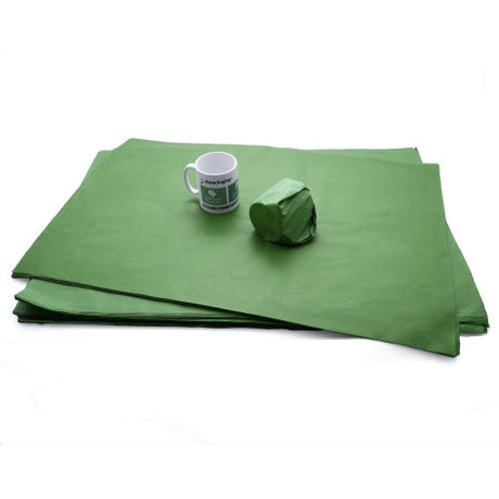 Green MG Tissue Paper - Indigo Supplies Ltd