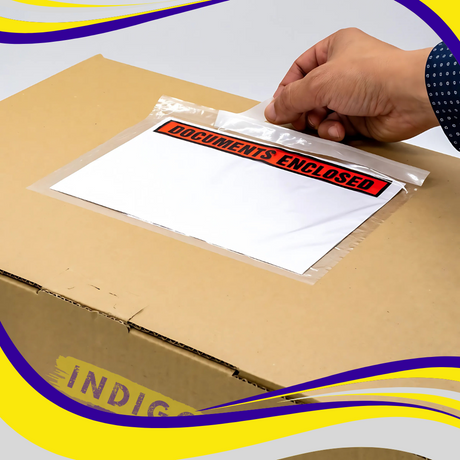 Document Enclosed Wallets Printed - Indigo Supplies Ltd