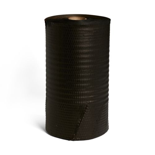 Black EcoWrap Cushioned Paper Wrap - Indigo Supplies Ltd