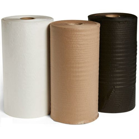 Black EcoWrap Cushioned Paper Wrap - Indigo Supplies Ltd