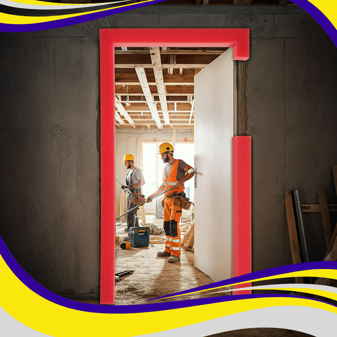 Foam Jamb Guard (door frame protector) - Indigo Supplies Ltd