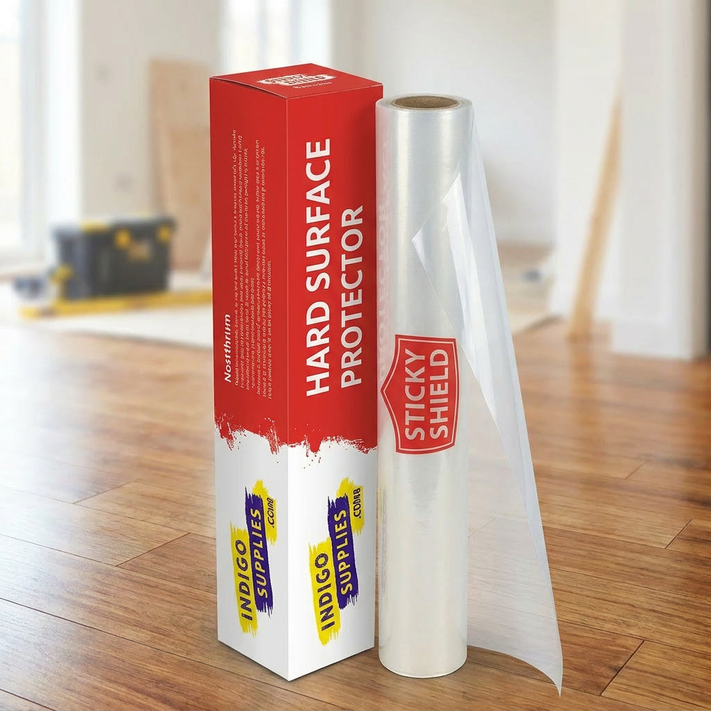 Sticky Shield® Adhesive Hard Floor & Surface Protector Great Protection