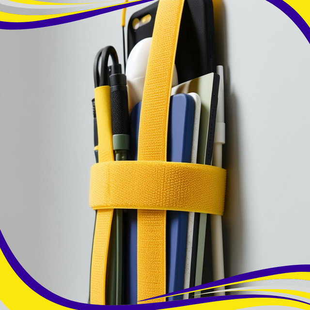 Hook & Loop Fastener Strap Back to Back - Indigo Supplies Ltd