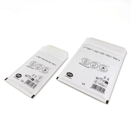 Jiffy Ocean Green White Mailer - Indigo Supplies Ltd