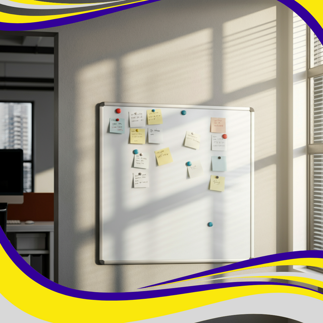 Magnetic Whiteboard - Indigo Supplies Ltd