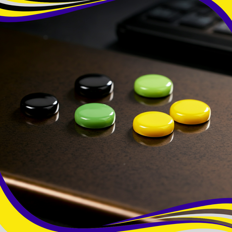 Memo Magnets 25mm Diameter (Pack of 10) - Indigo Supplies Ltd