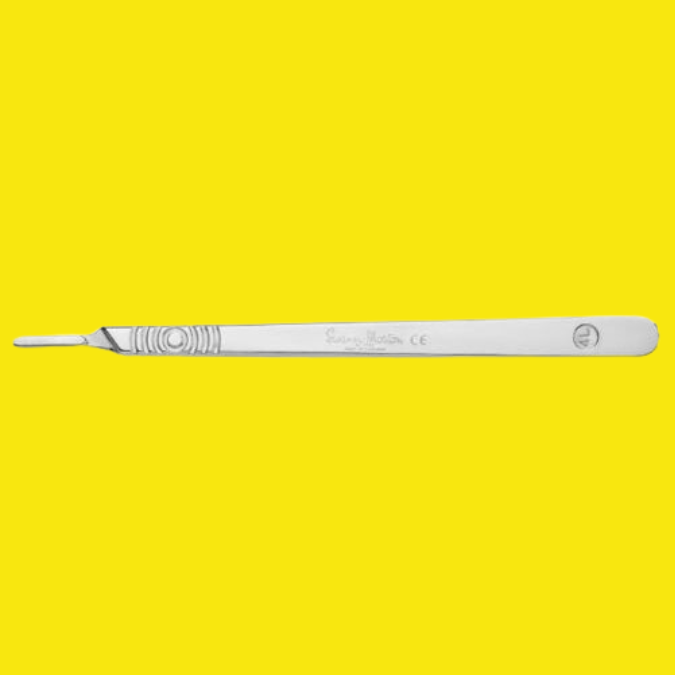 Swann Morton Non-Sterile Handle No 4L (box of 10) Product No 0914 - Indigo Supplies Ltd