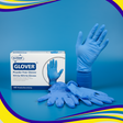 Nitrile Gloves Box of 100 Powder Free Blue - Indigo Supplies Ltd