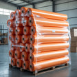 orange flame fire retardant polythene sheeting lps 1207 lpcb