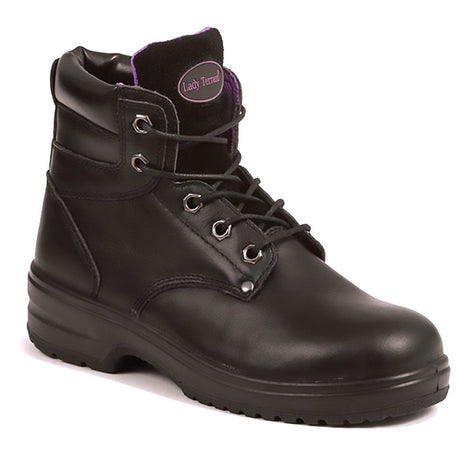 Ladies Black Tie Boot Sip - Indigo Supplies Ltd